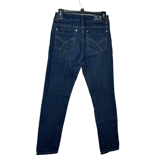 Reflex Women's Jeans California 1997 Vintage Straight Leg Mid-Rise‎ Denim Blue 7 - Picture 10 of 10